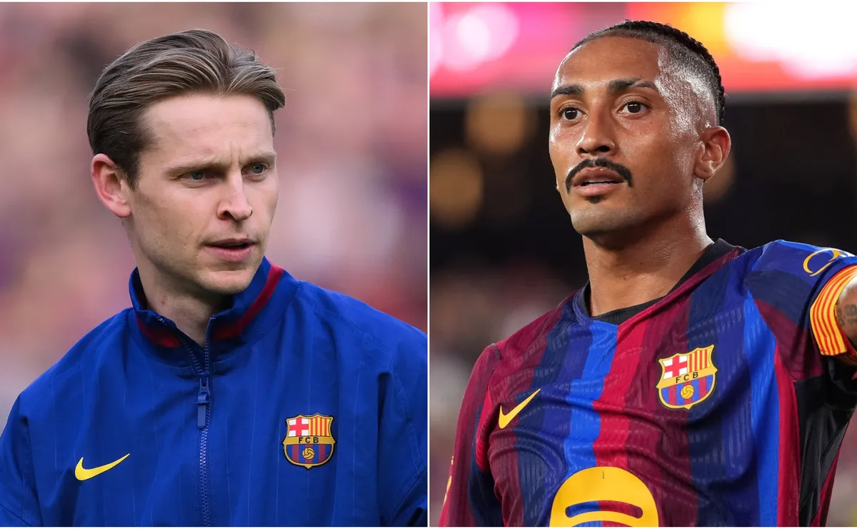 Hansi Flick picks Raphinha as new Barcelona captain, reveals reasons to drop Frenkie de Jong from selection