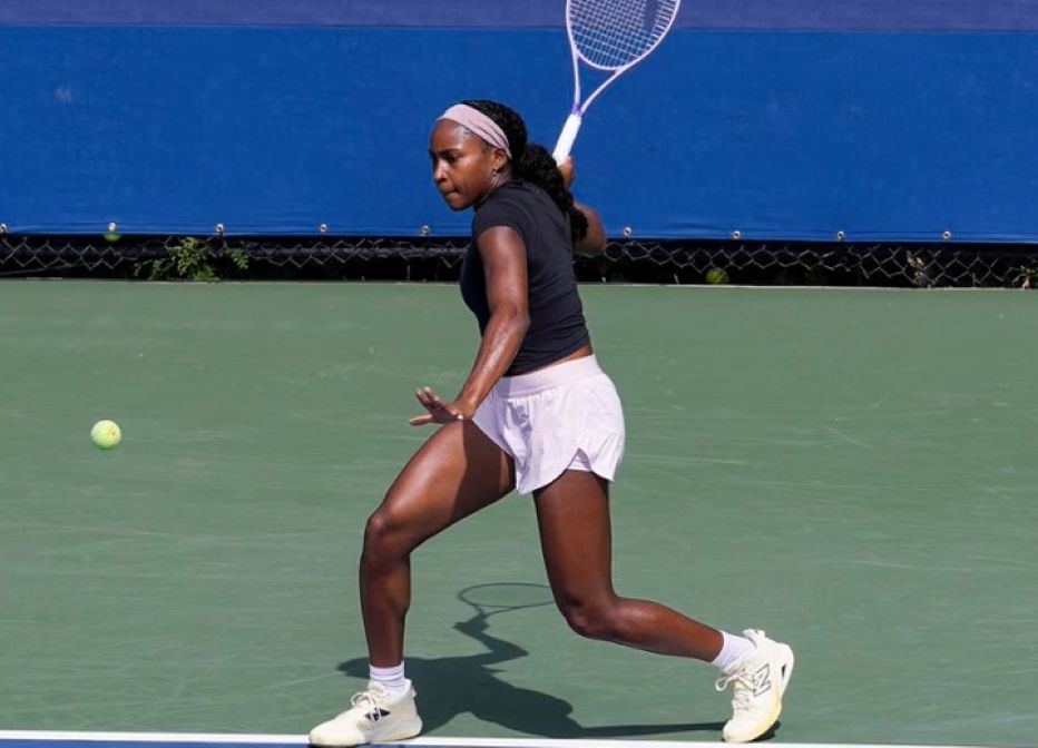 Gauff aponta melhora no saque: “Estou mais confiante”
