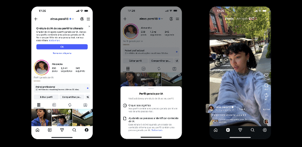 Instagram vai punir perfis de IA que não se identificarem