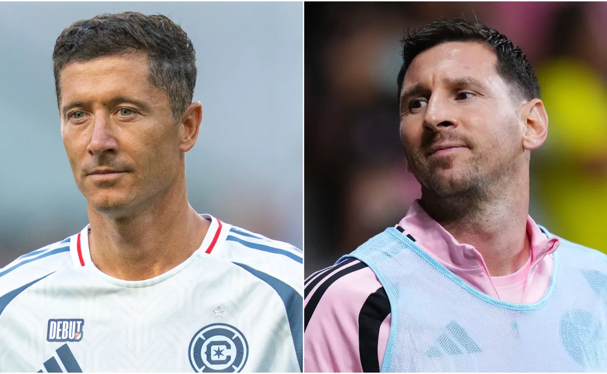 Robert Lewandowski scores first MLS brace in his third game: How many matches did Lionel Messi need?