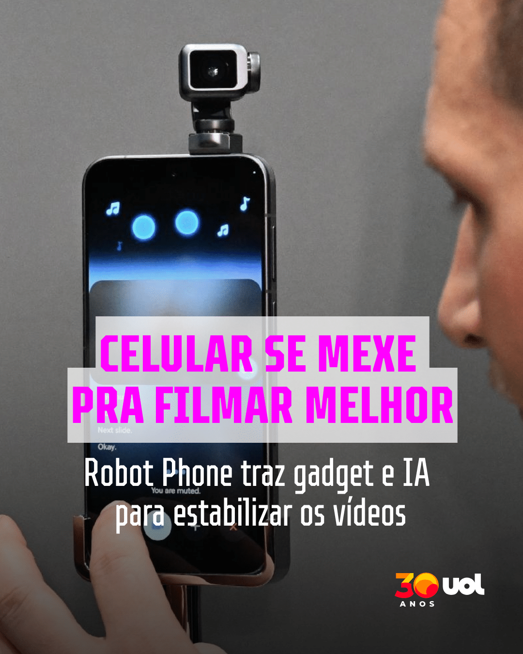 Robot Phone: novidade muda tudo o que você já viu sobre vídeos com celular