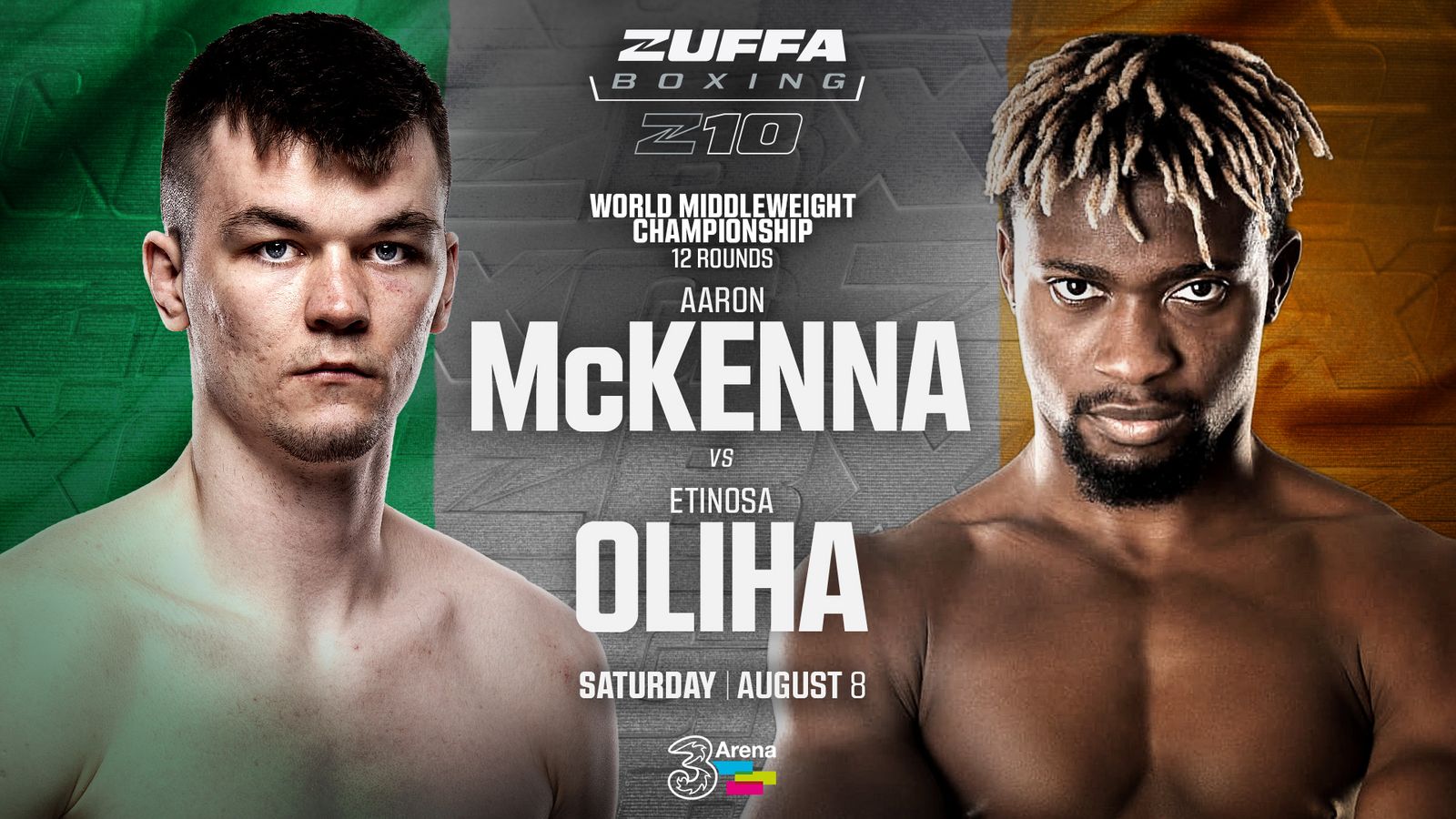 Aaron McKenna battles Etinosa Oliha for vacant IBF world middleweight title live on Sky Sports in Dublin on Saturday | Boxing News
