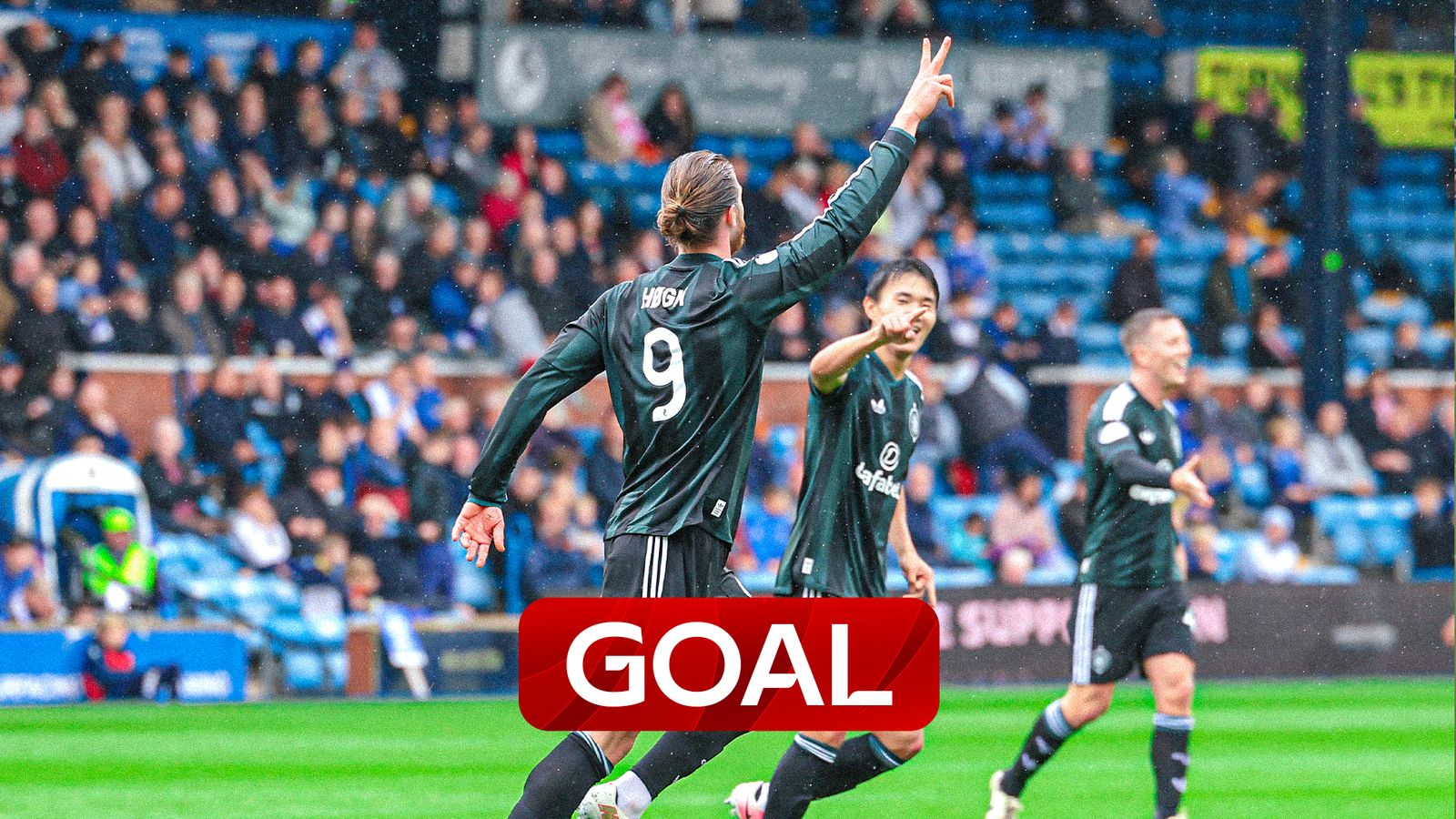 'He can't miss!' | Hogh running rampant with first-half hat-trick