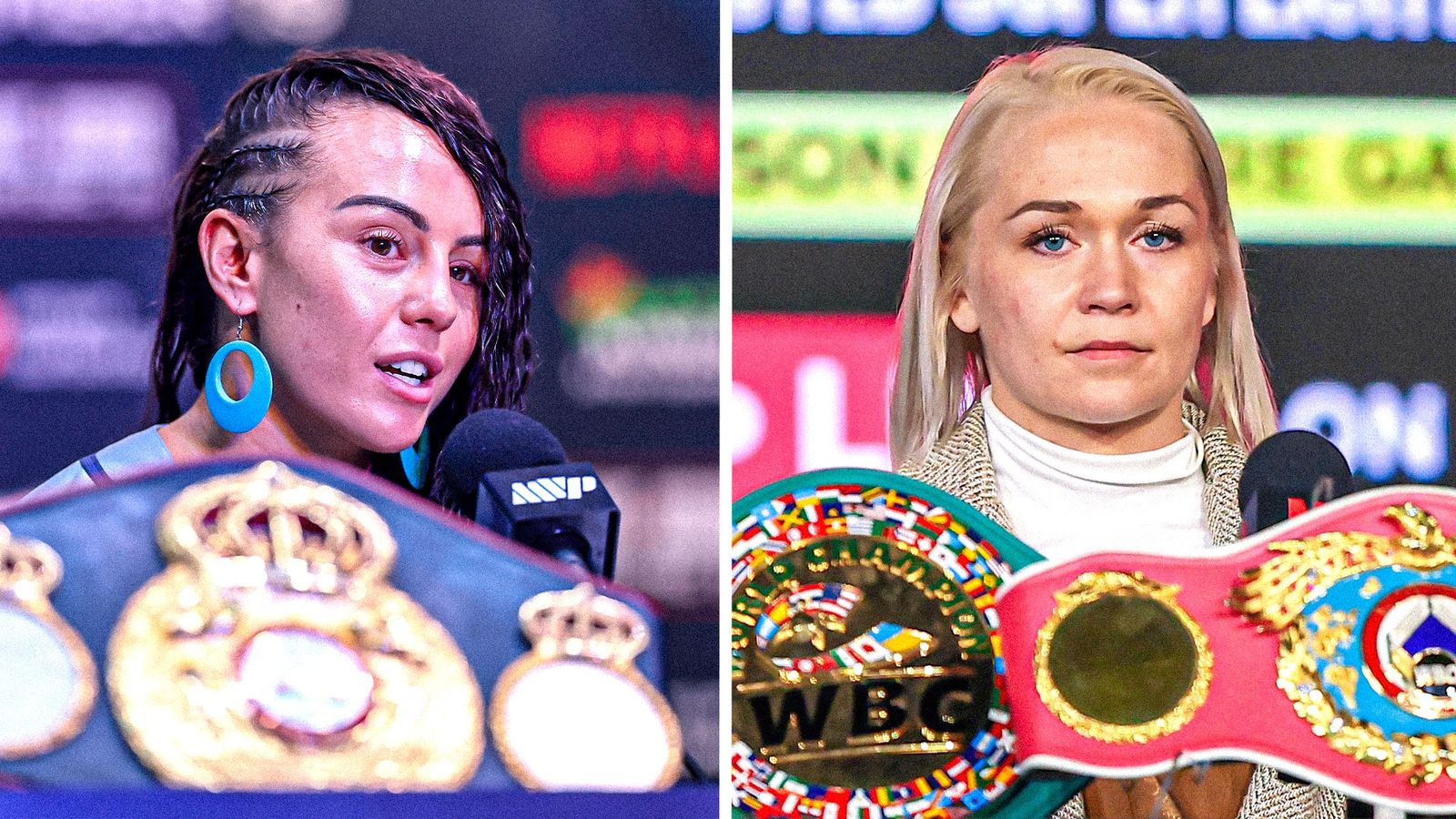 Cherneka Johnson vs Dina Thorsland: Undisputed bantamweight battle for the ages headlines MVPW-05 live on Sky Sports | Boxing News