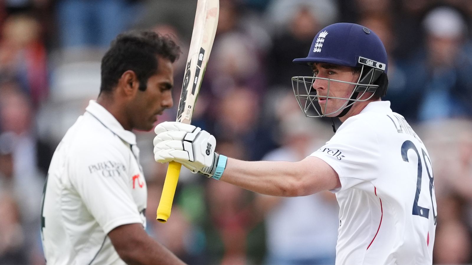 England vs Pakistan: Dan Lawrence’s brilliant 50 lifts hosts to 357-run lead, as rain causes havoc on day three at Lord’s | Cricket News