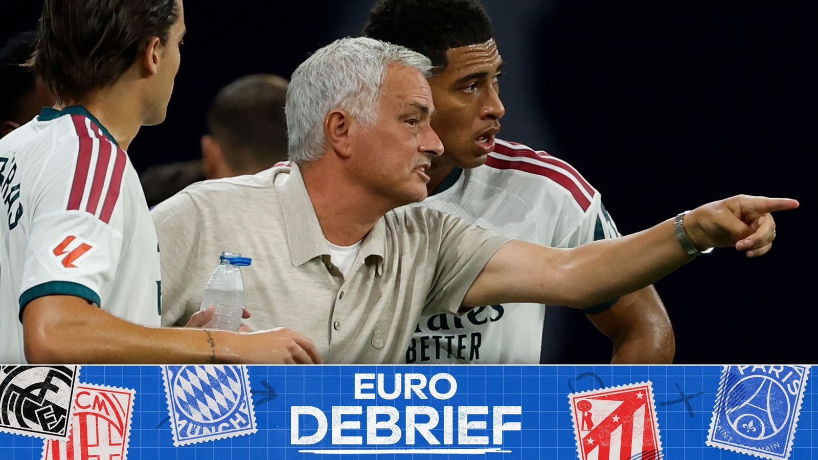Jude Bellingham: Jose Mourinho getting best out of England star as a No 10 at Real Madrid plus lots more in the Euro Debrief | Football News