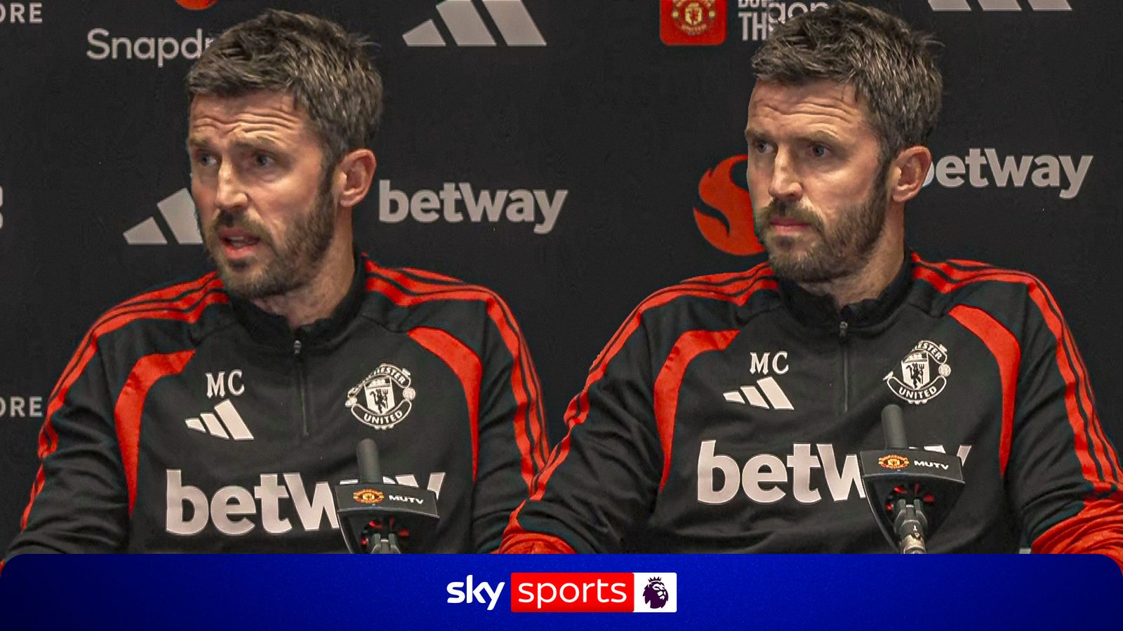 'I don't need to give a reason' – Carrick's interesting exchange on Man Utd's 'passion'
