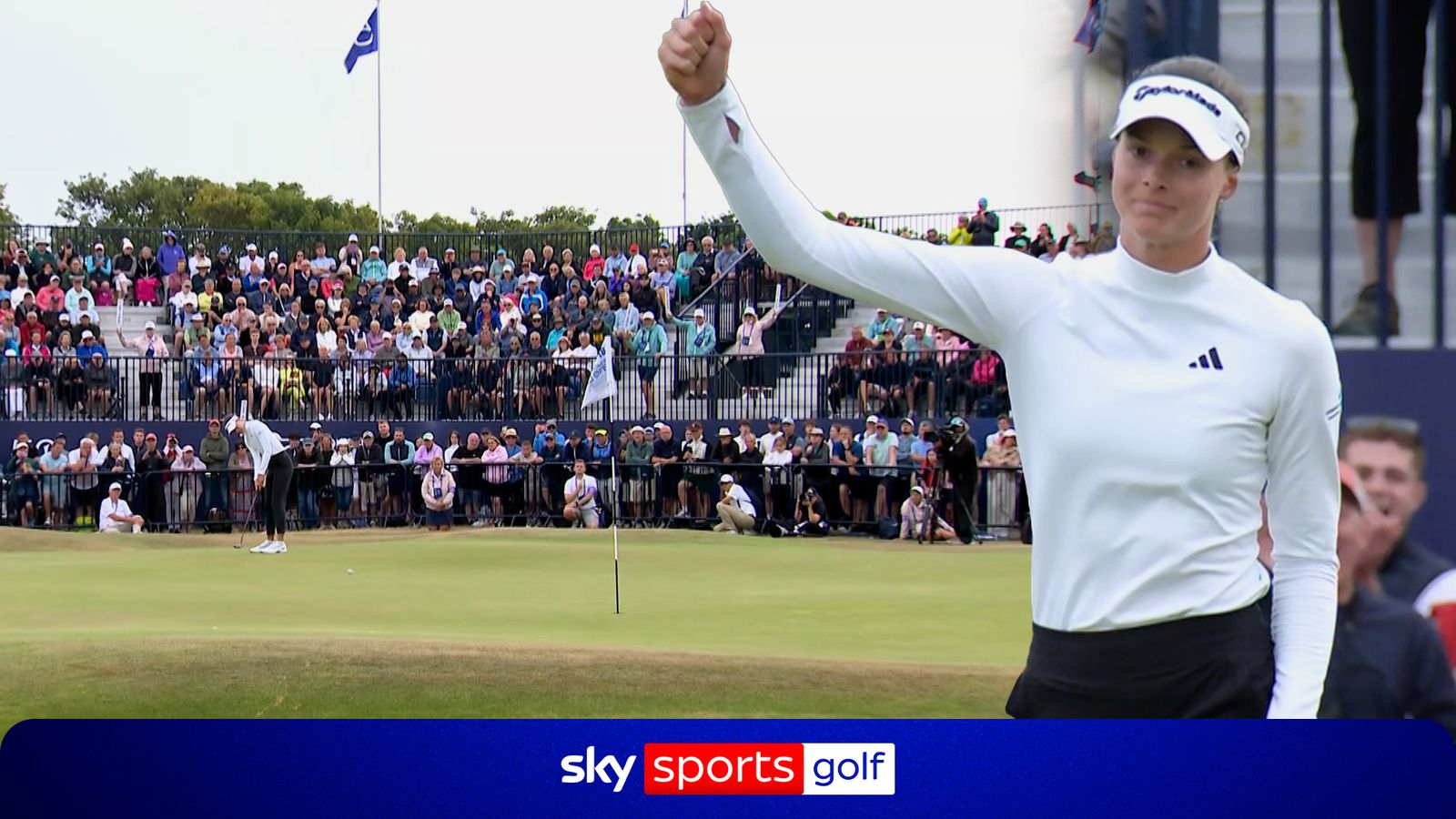 'Oh my word!' | Henseleit sinks MONSTER birdie putt to force play-off
