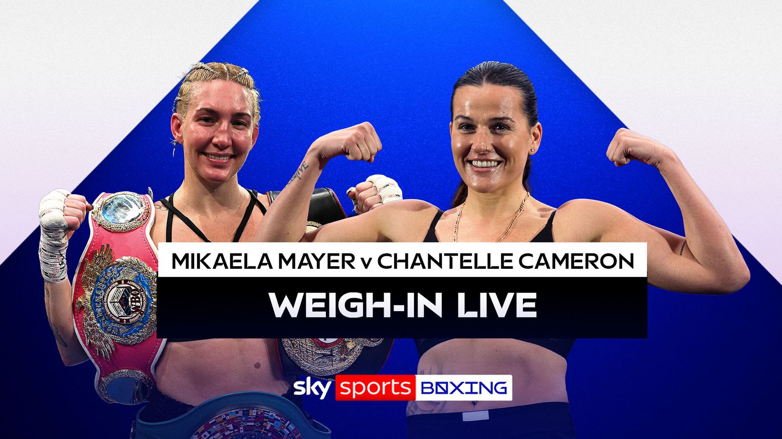 Mikaela Mayer vs Chantelle Cameron: Free live stream of weigh-in ahead of Saturday’s super welterweight titles in Birmingham | Boxing News