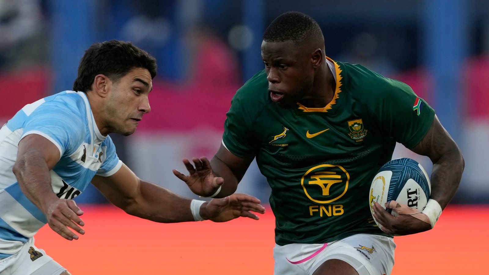 Argentina 10-17 South Africa: Springboks win Buenos Aires thriller but Siya Kolisi suffers injury ahead of New Zealand series | Rugby Union News