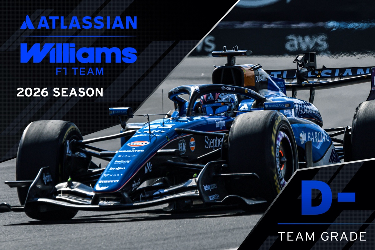 Williams takes shocking step backwards