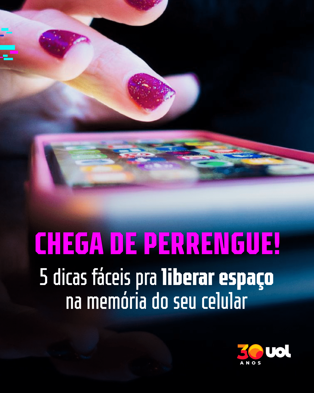 Chega de sufoco: 5 soluções simples para liberar espaço no seu celular