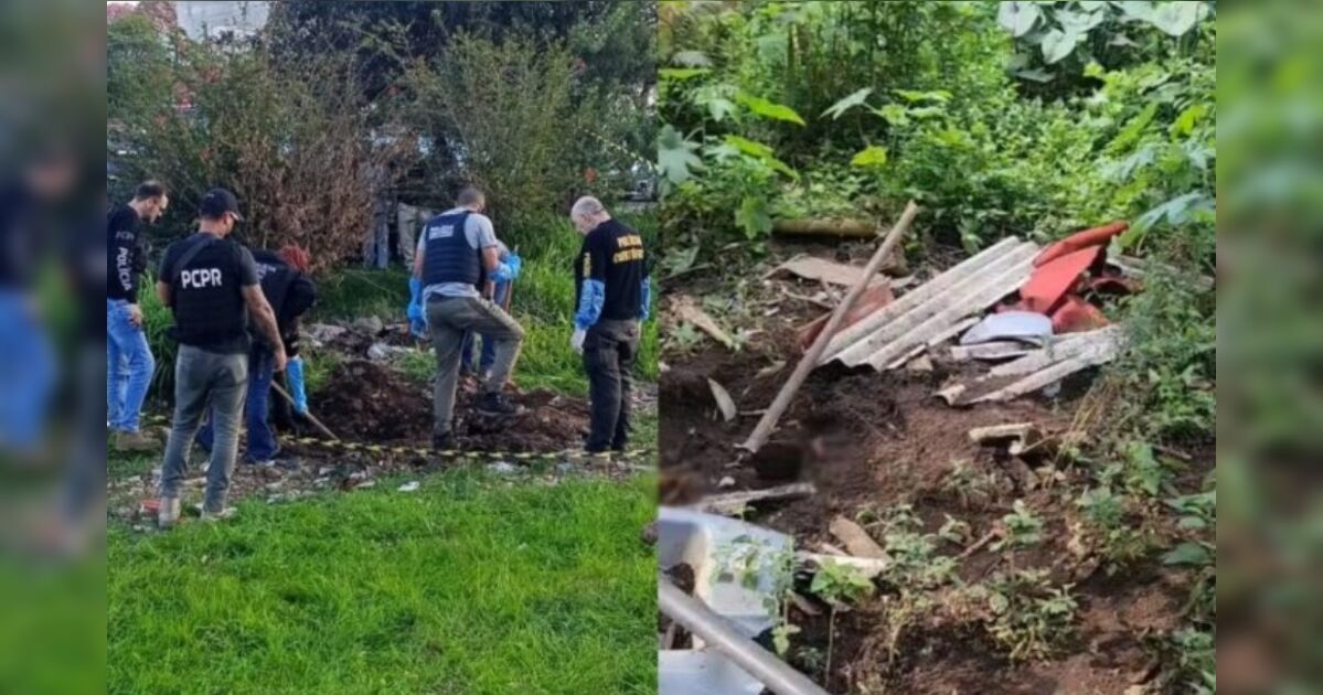 Homem e mulher são mortos e enterrados em cova no PR; dois foram presos