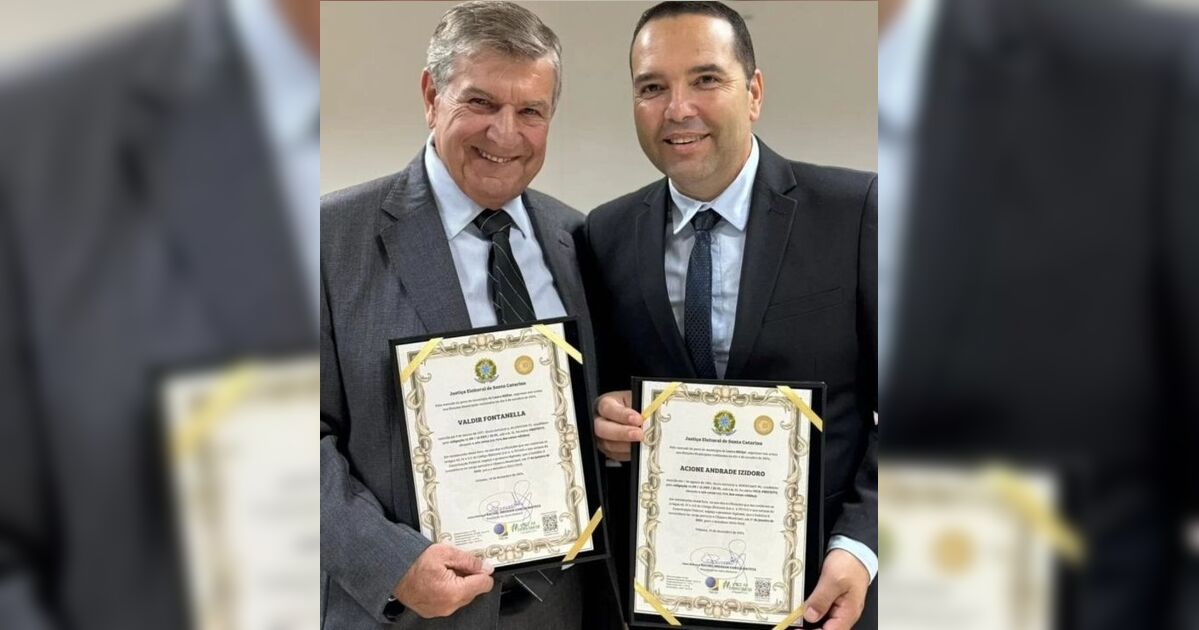 Prefeito e vice têm diplomas cassados por compra de votos em SC