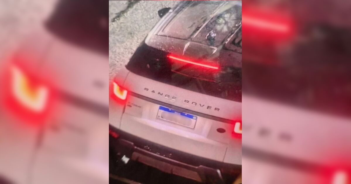 Land Rover atropela pedestre e motociclista e foge do local em Arapongas