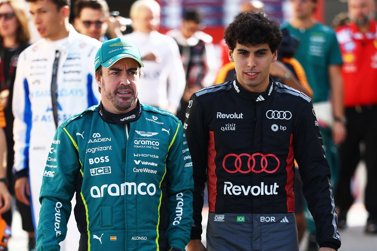 Gabriel Bortoleto opens up on Fernando Alonso’s personality away from F1 cameras