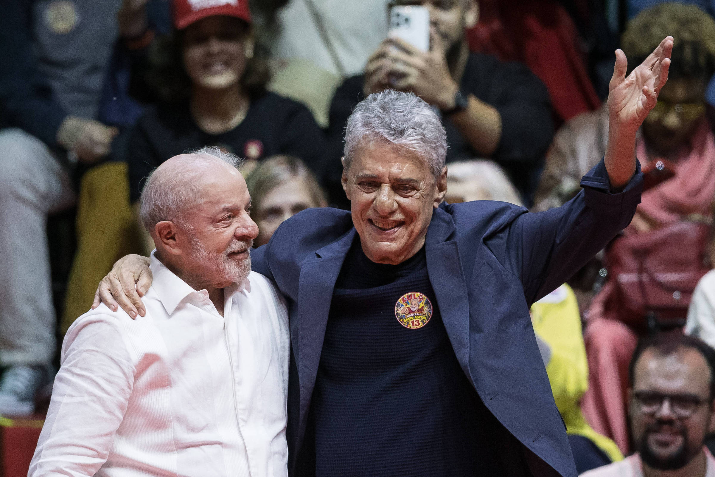 Ato de Lula no Rio reúne Chico Buarque e Zeca Pagodinho – 23/09/2026 – Política