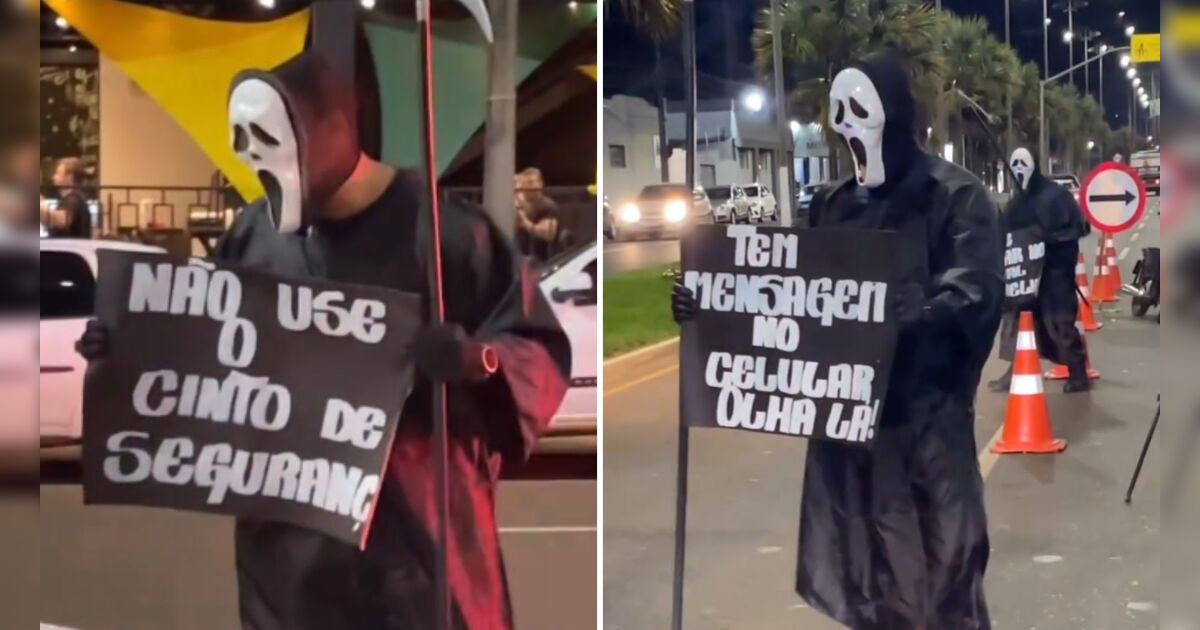 ‘Blitz da Morte’ chama atenção e orienta responsabilidade no trânsito em Arapongas