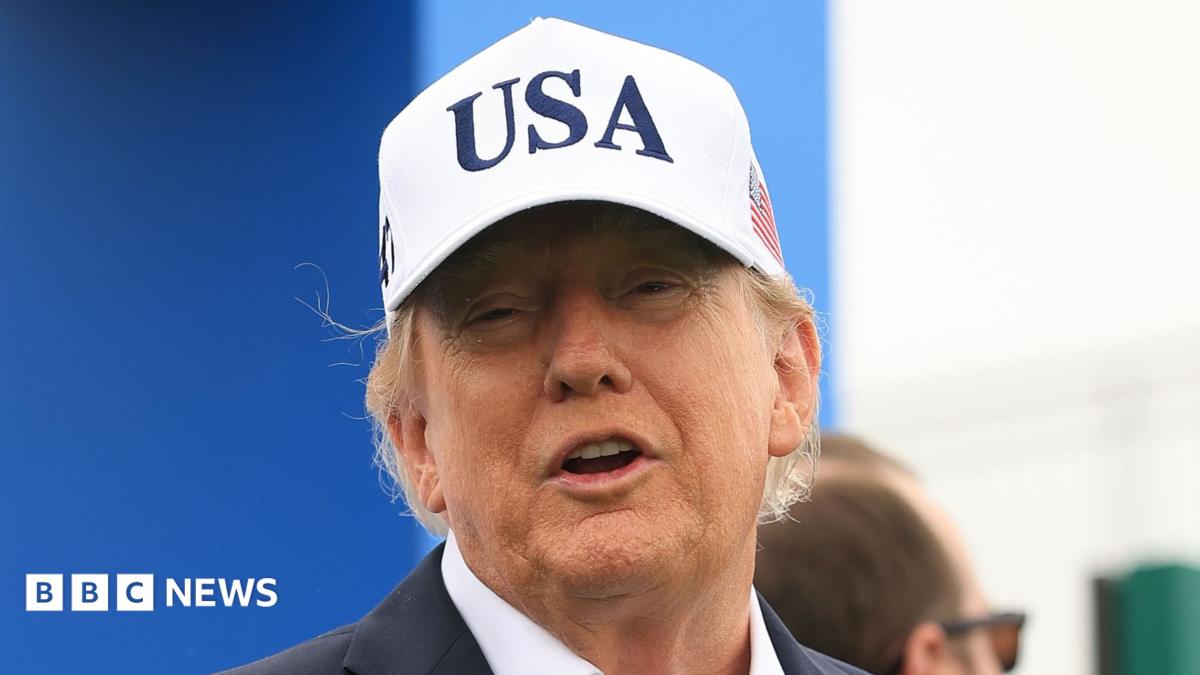 Trump: US president doubles down on united Ireland comments on day two of visit