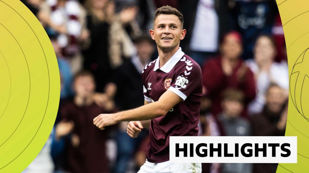 Kerjota scores 96th-minute winner for Hearts against Dundee