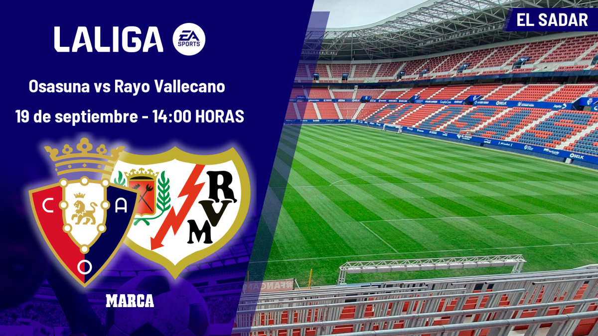 Rayo: horario, dónde ver en TV y canal del partido de LaLiga EA Sports