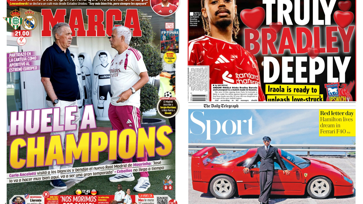 Las portadas del viernes: huele a Champions y Liverpool se enamora de su nuevo crack