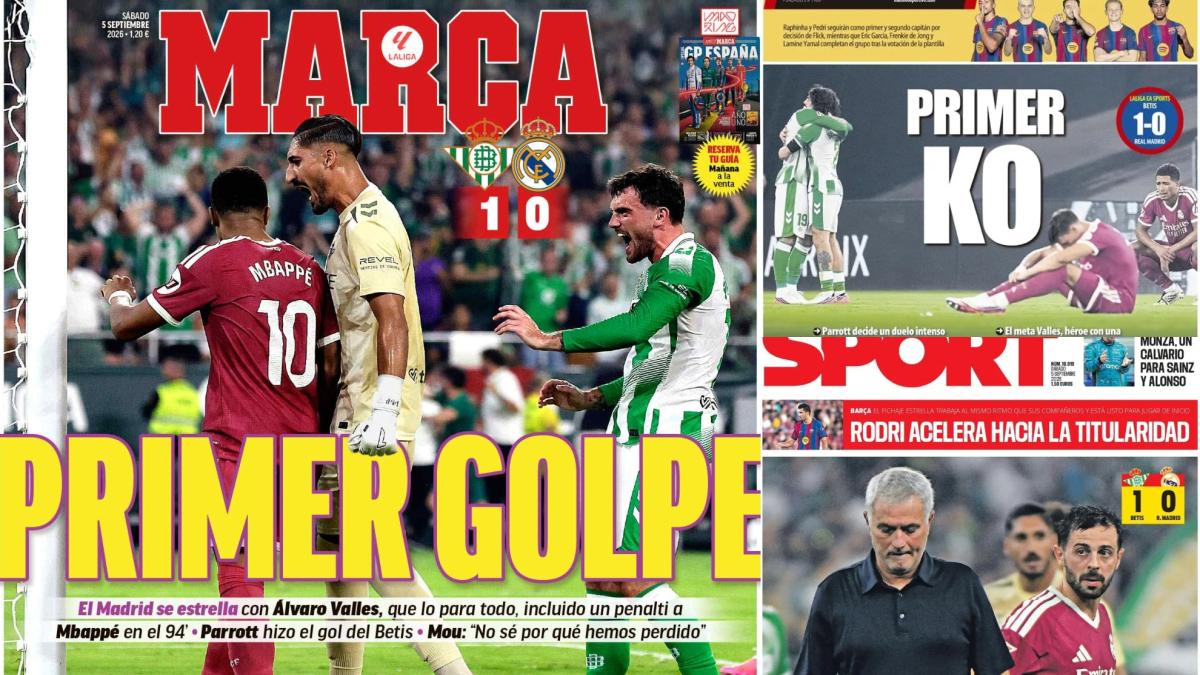 Las portadas del día