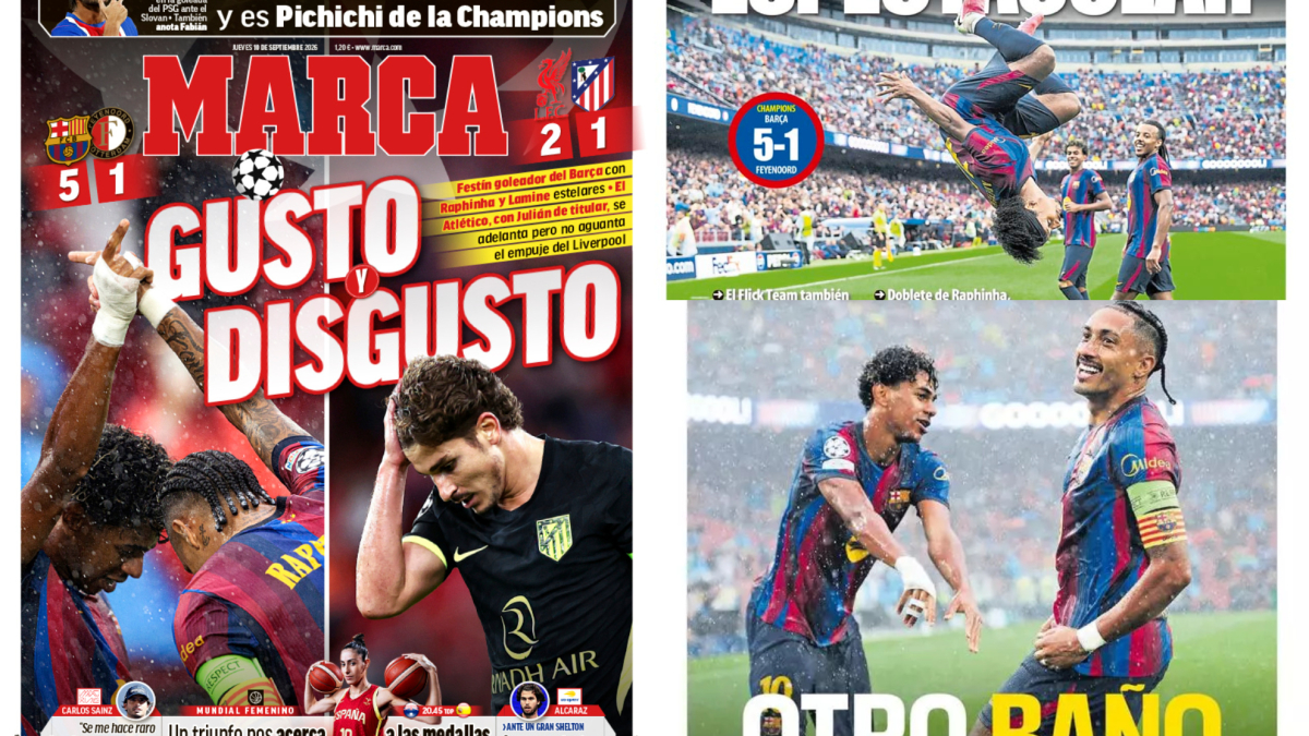 Las portadas del día