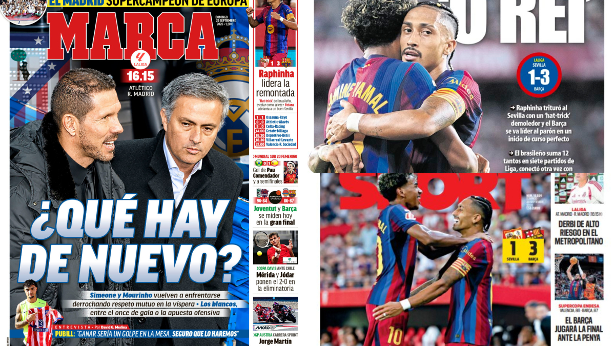Las portadas del día