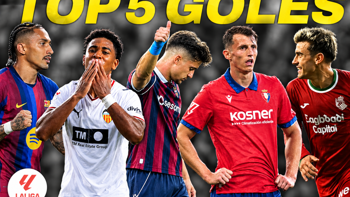 Los mejores goles de la jornada: Raphinha, Budimir, Barrene…