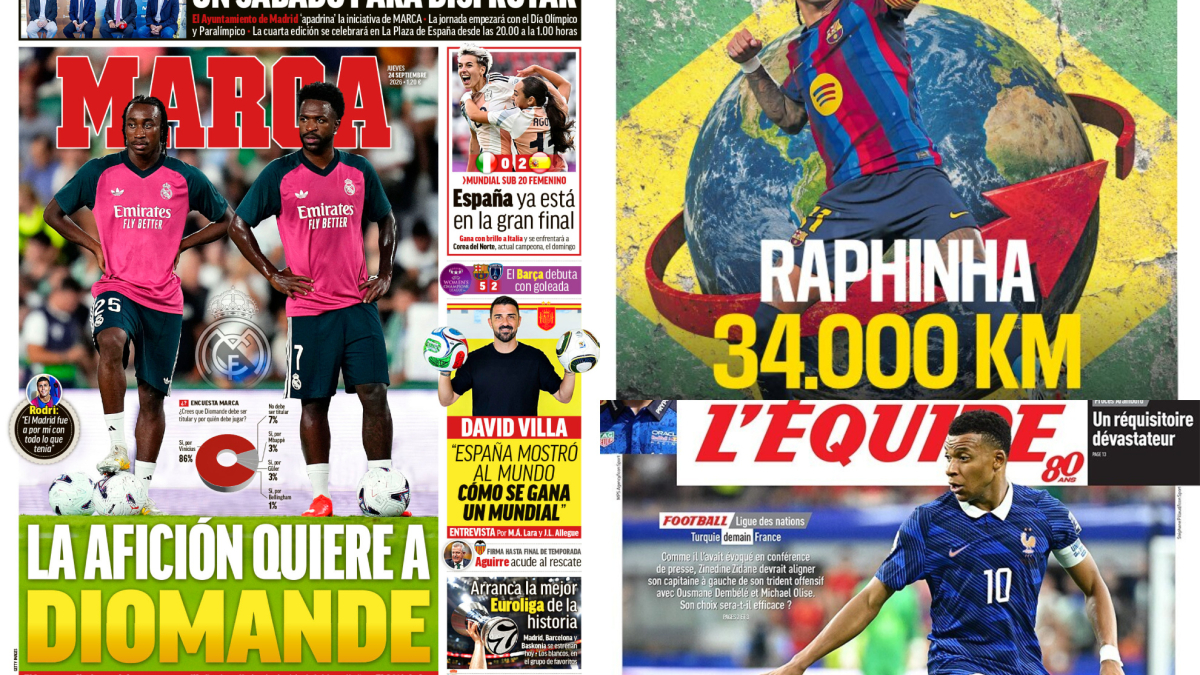 Las portadas del día