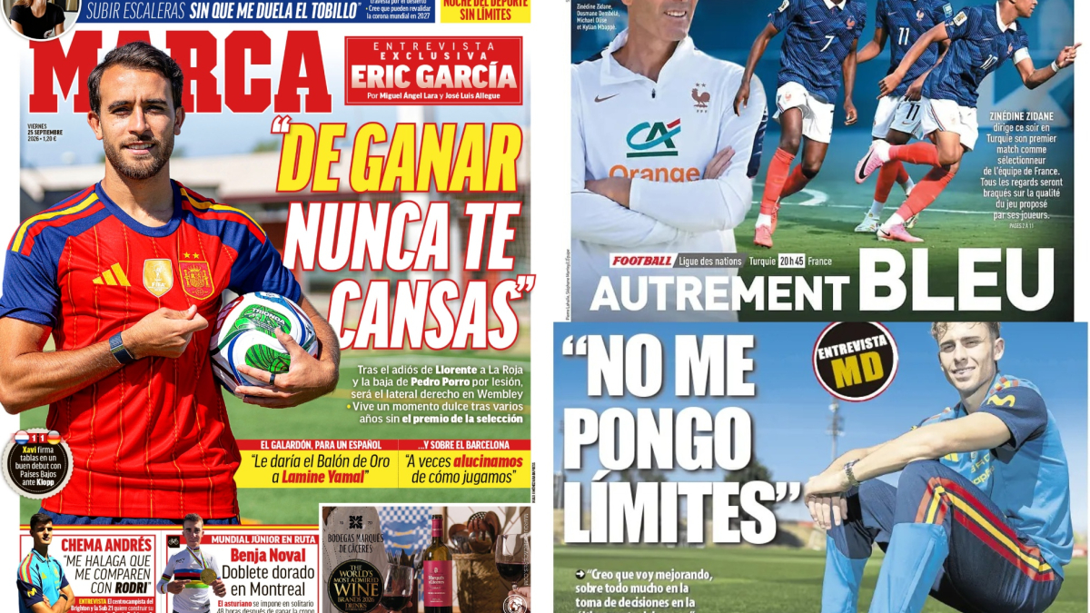 Las portadas del día