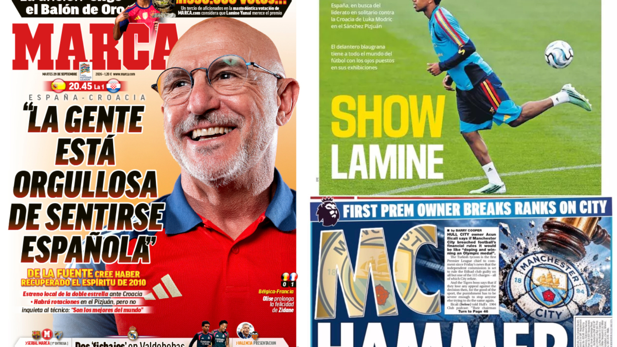Las portadas del día