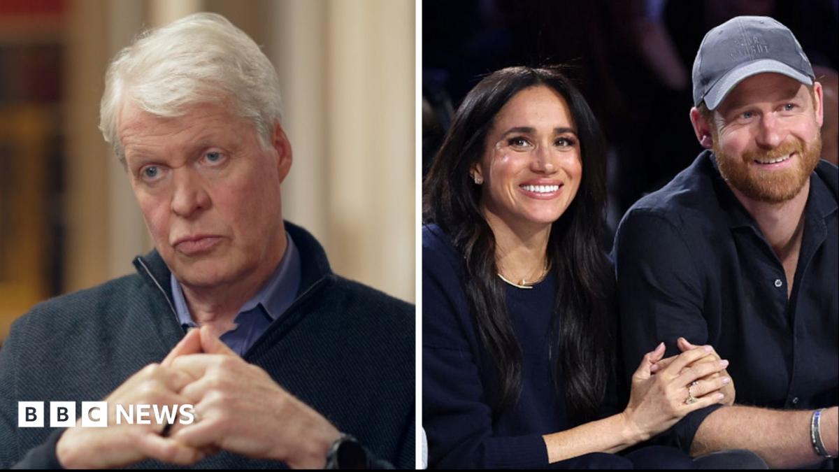 Diana’s brother says Harry and Meghan face ‘cancerous’ press