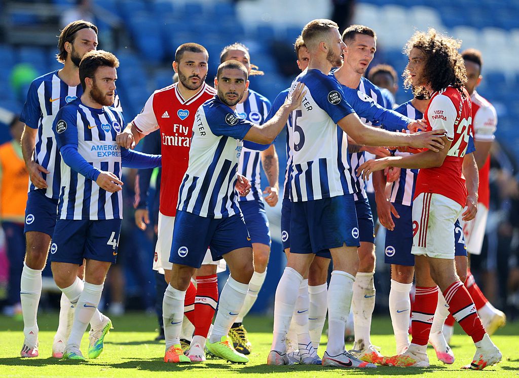 “Matteo Guendouzi was talking trash about money and how he was better than us – I scored a winner then rubbed it in his face” Neal Maupay on his infamous Arsenal bust up