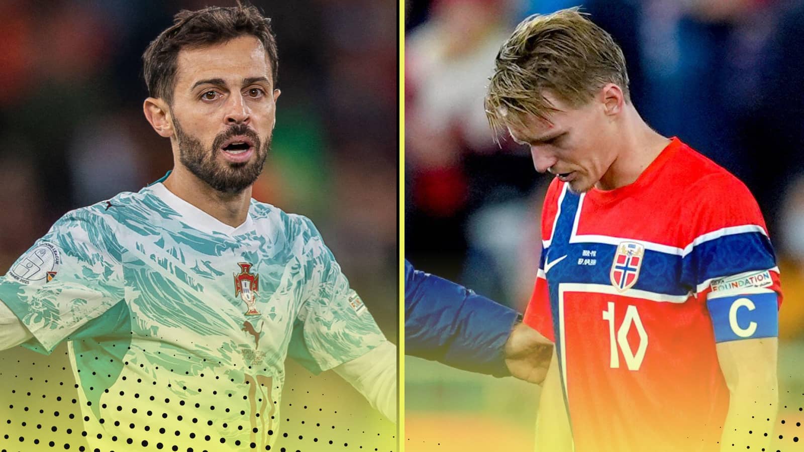 Bernardo Silva shows true colours with Odegaard foul & reaction