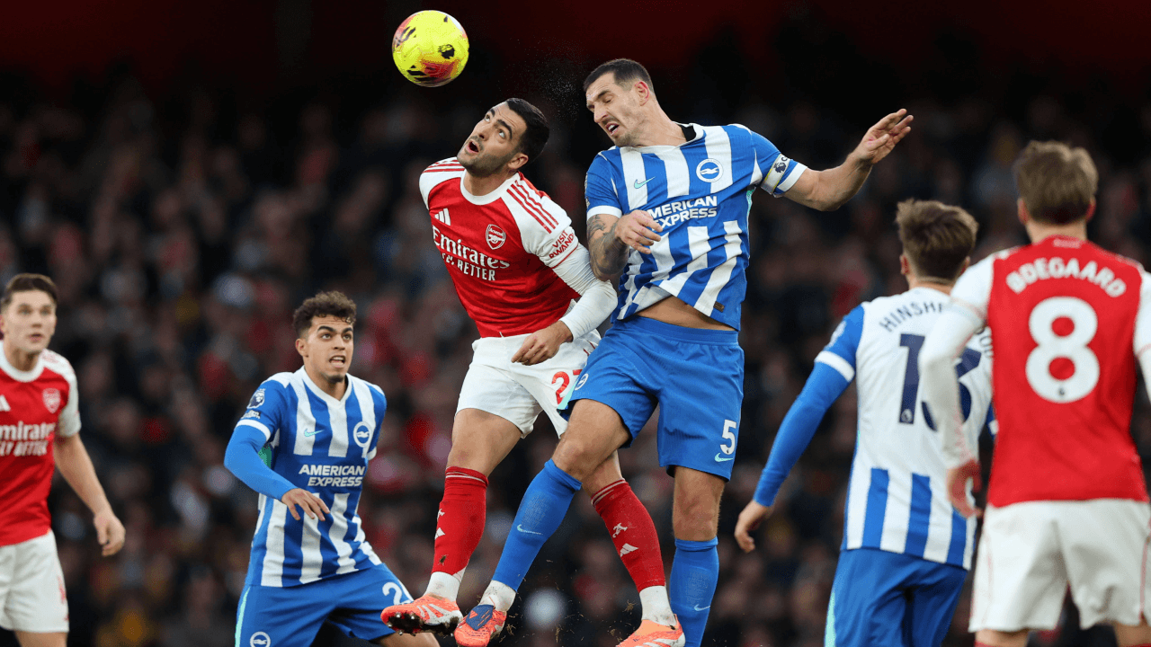 Brighton host unbeaten Arsenal in the Premier League