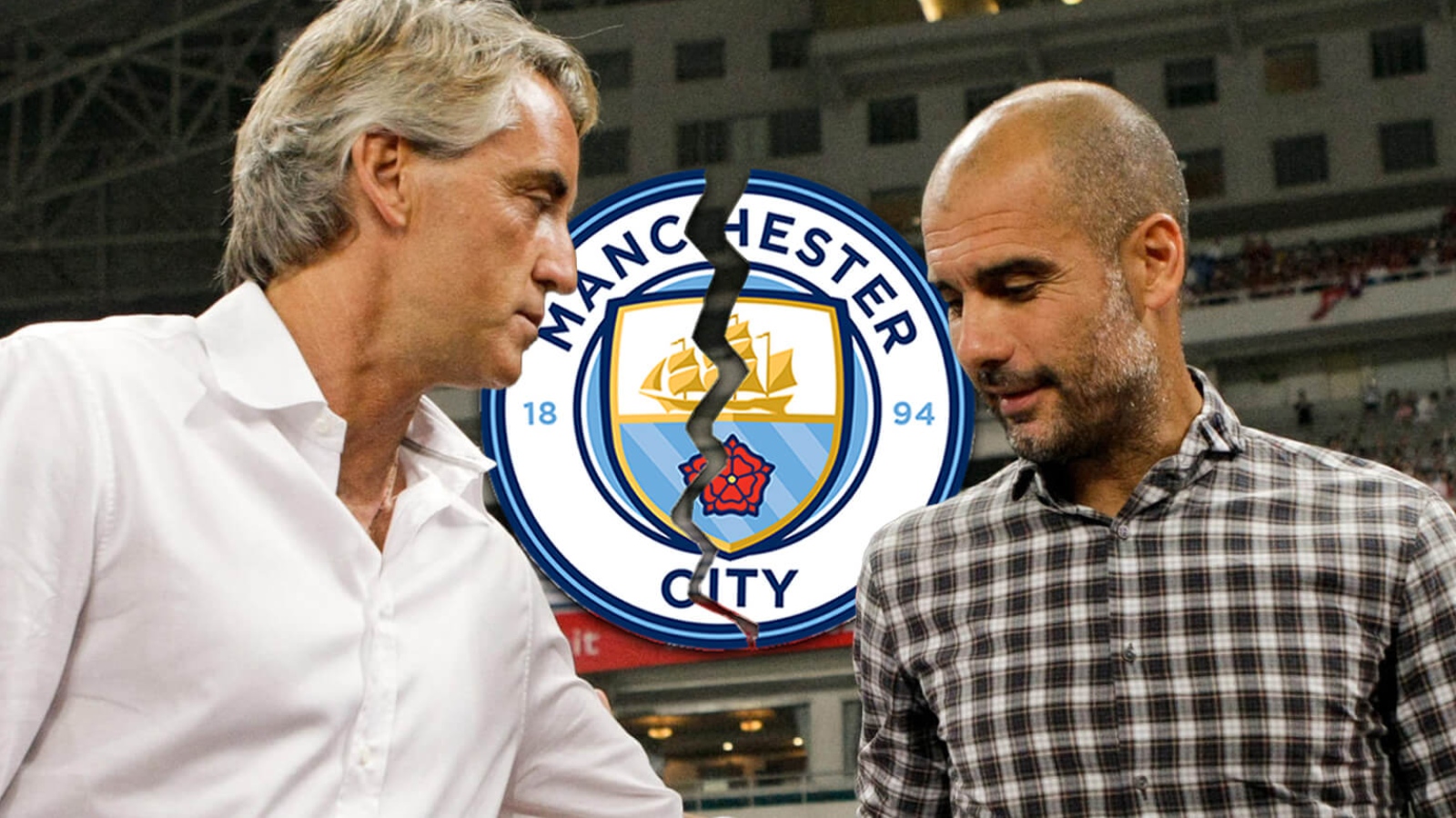 The Premier League table during period of Man City’s 115 charges