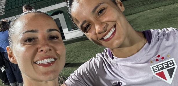Vi Amaral celebra gol e vaga após chance perdida: ‘A culpa seria minha’