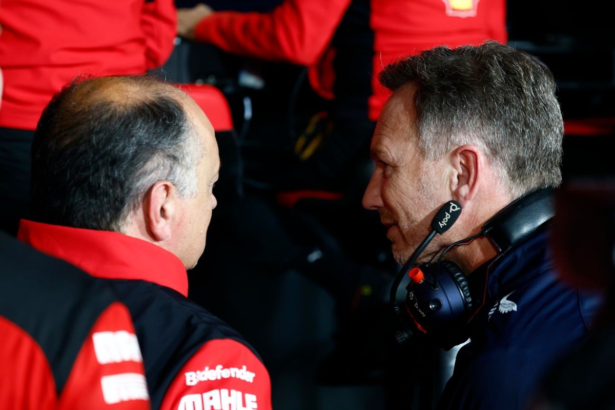 “Mr Horner is looking for a job” – Frederic Vasseur claps back at Ferrari rumours