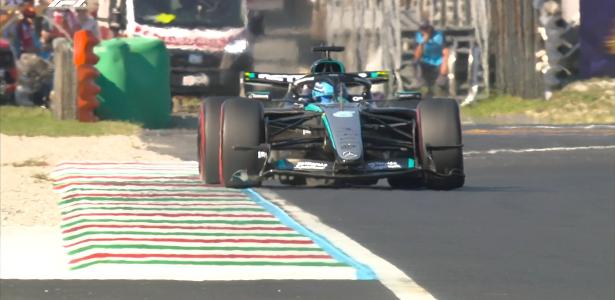 Em ensaio de vácuos, Russell bate Hamilton em treino do GP da Itália