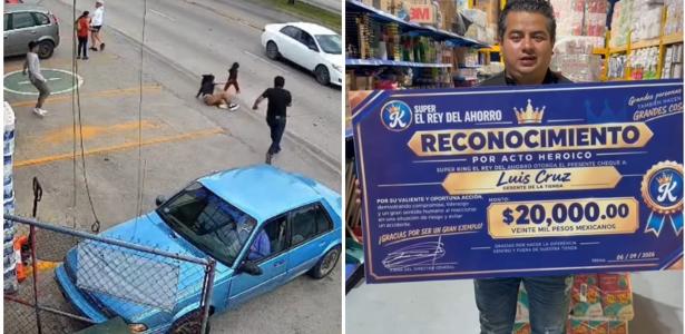 Homem que salvou menina de 3 anos de atropelamento é eleito Gerente do Ano