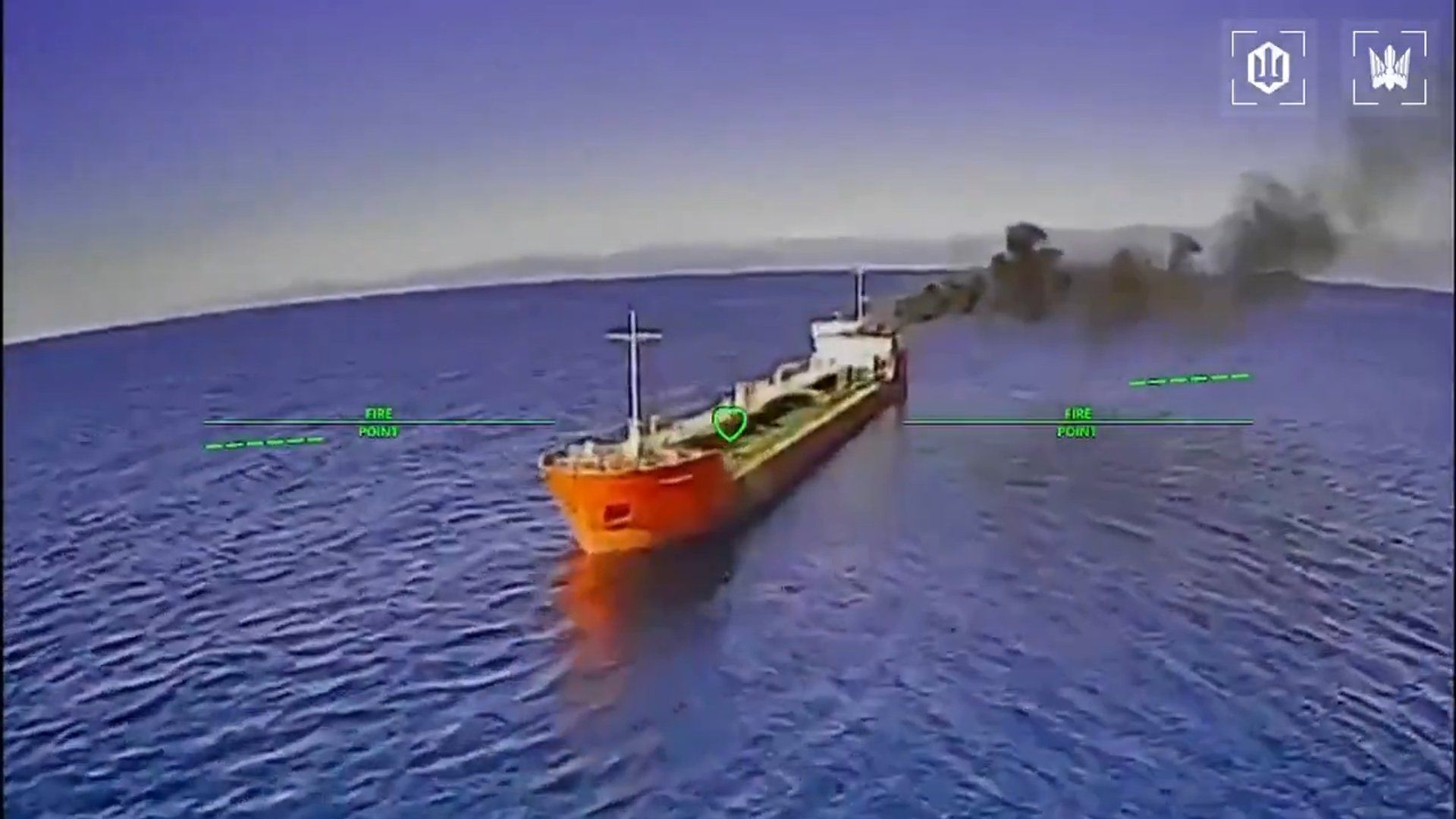 Ukrainian drone evades Russian helicopter fire to strike oil tanker | Russia-Ukraine war