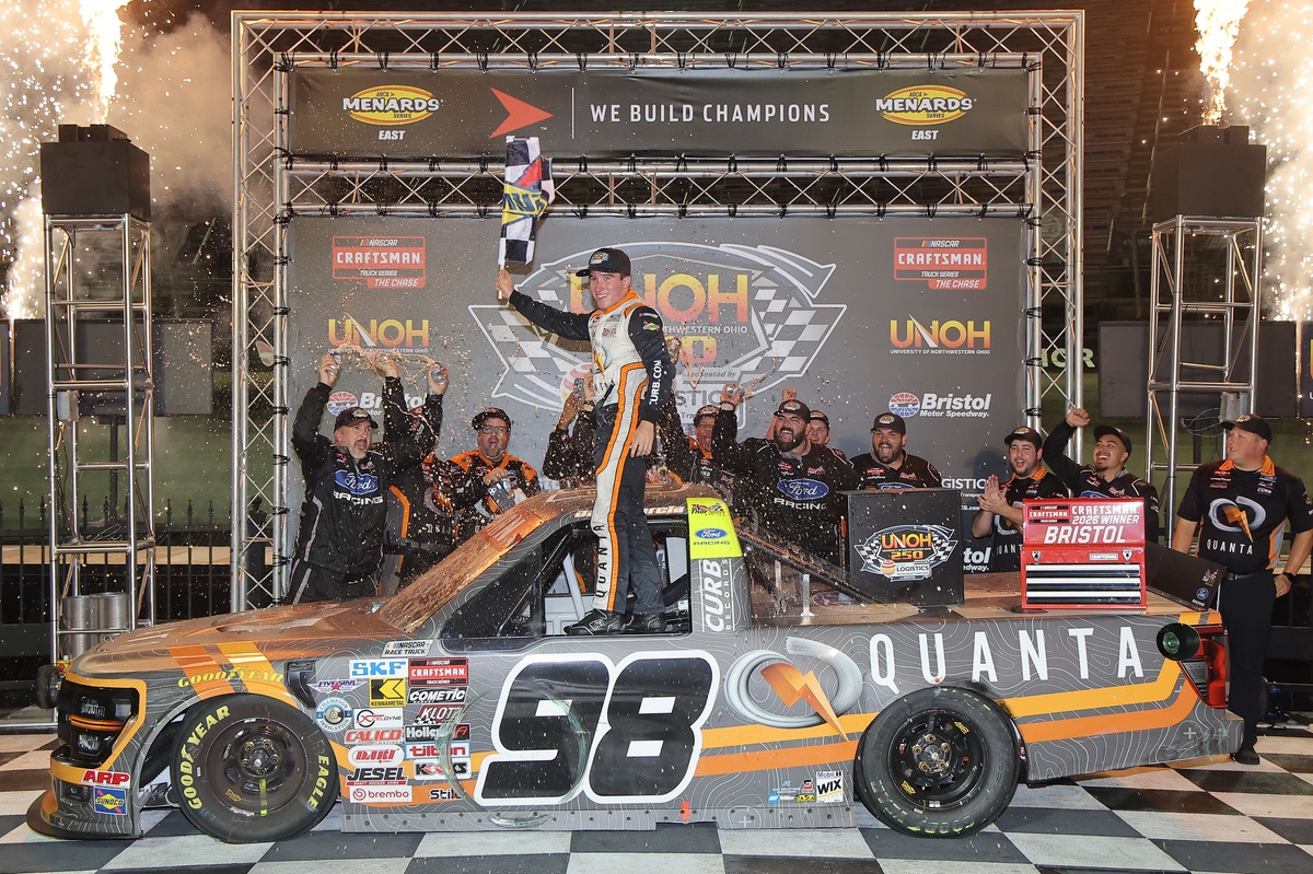 Garcia conquista 1ª vitória da carreira na NASCAR Truck