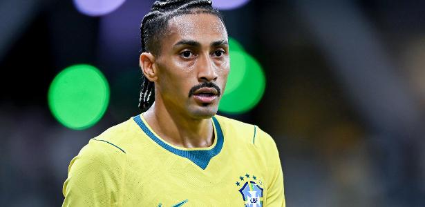 Raphinha é cortado da seleção após edema em amistoso contra Austrália