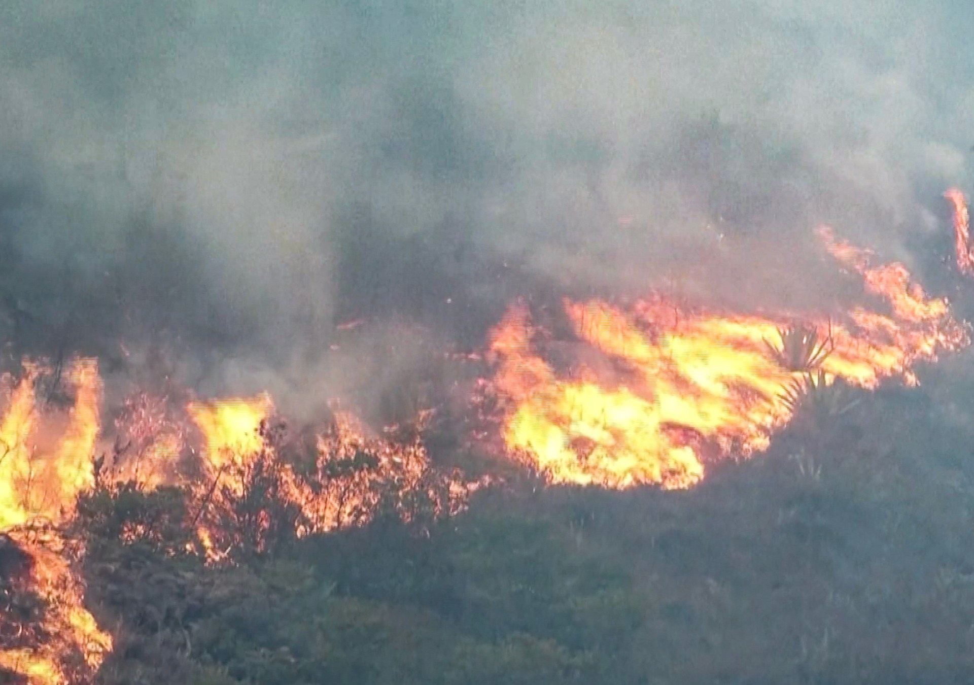 Central Colombia forest fire threatens tourist town of Villa de Leyva | Climate Crisis News
