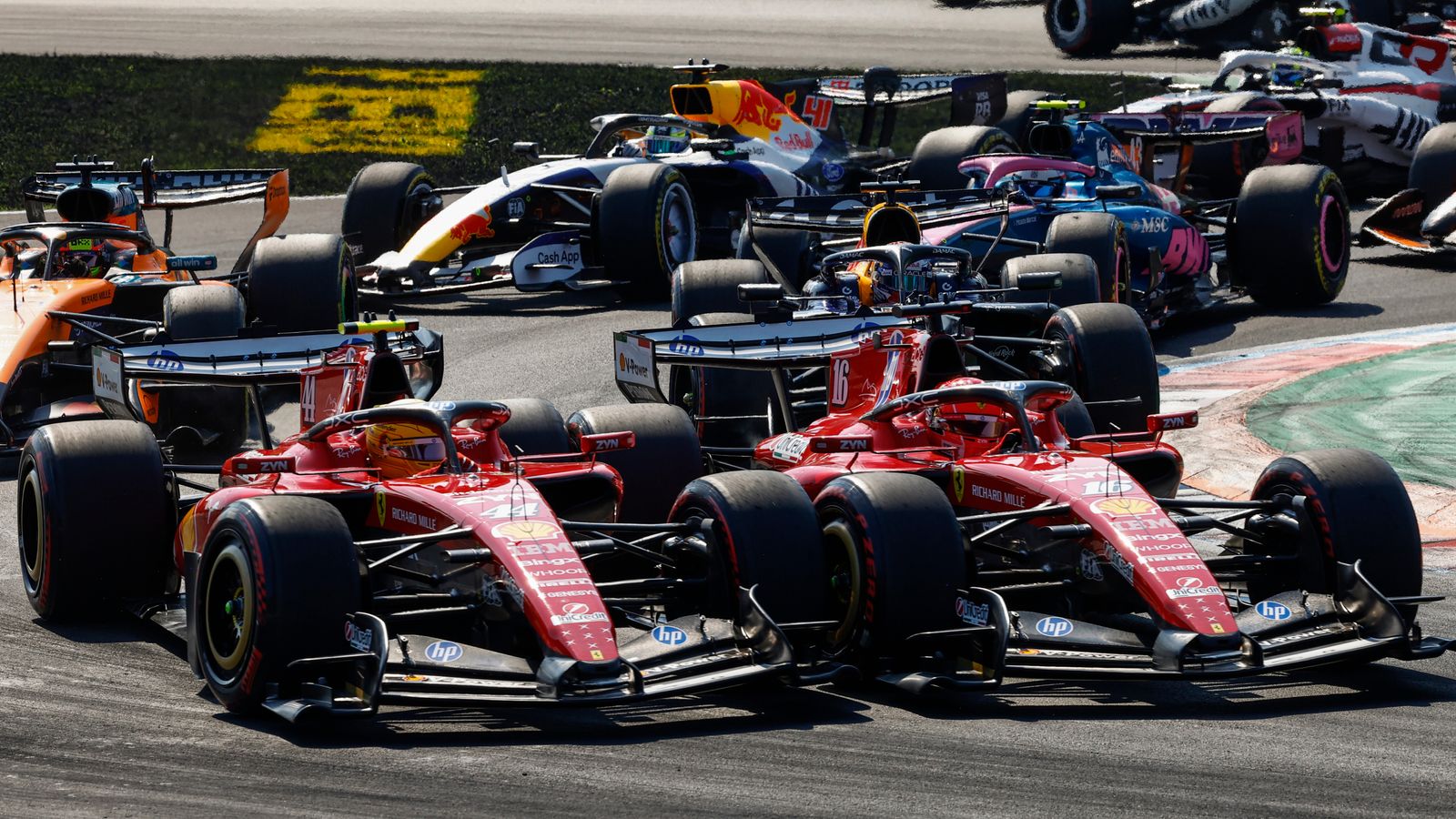 Lewis Hamilton claims there are ‘no rules’ at Ferrari after clash with team-mate Charles Leclerc during Italian GP | F1 News
