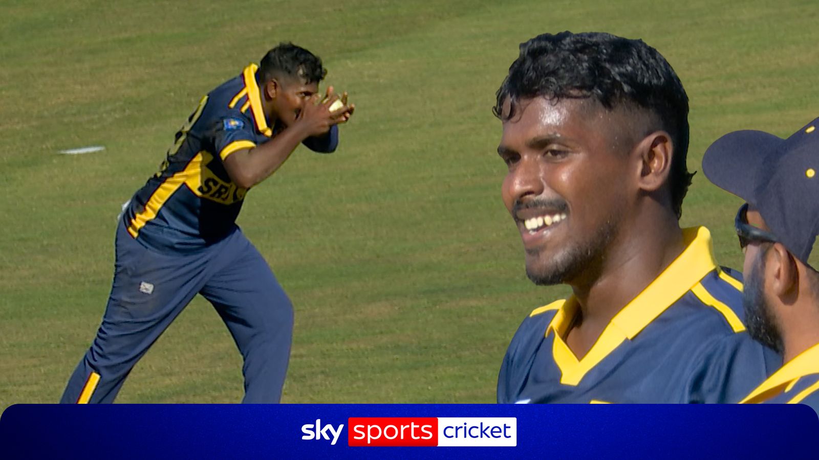 Sri Lanka's mystery spinner takes three wickets against England!