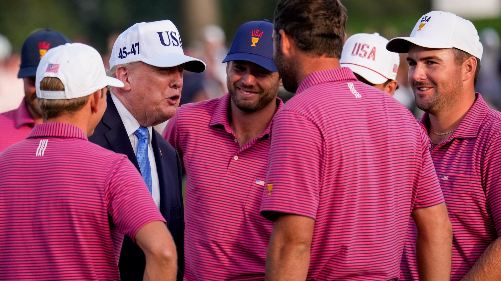 Presidents Cup: Team USA beat International Team 17-13 after epic Sunday singles fightback to avoid shock Medinah loss | Golf News
