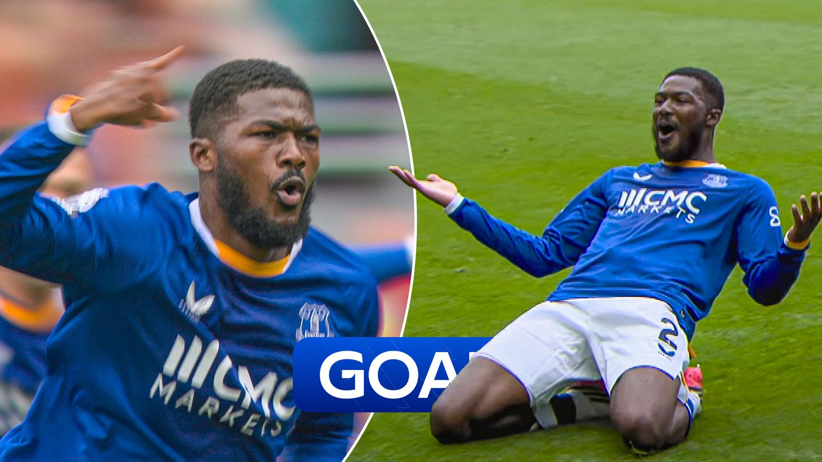'That's OUTRAGEOUS!' – Maitland-Niles' audacious strike levels for Everton on debut